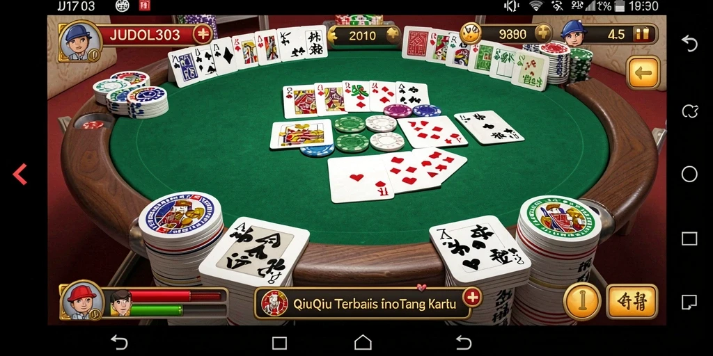 Tampilan gameplay QiuQiu yang seru dan menantang di JUDOL303.