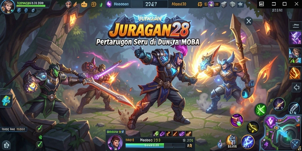 Tampilan menarik dari gameplay JURAGAN28 yang penuh aksi.