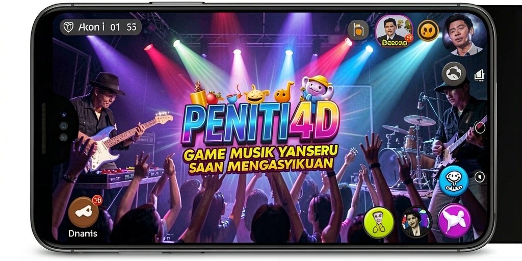 Tampilan gameplay PENITI4D yang interaktif dan seru.