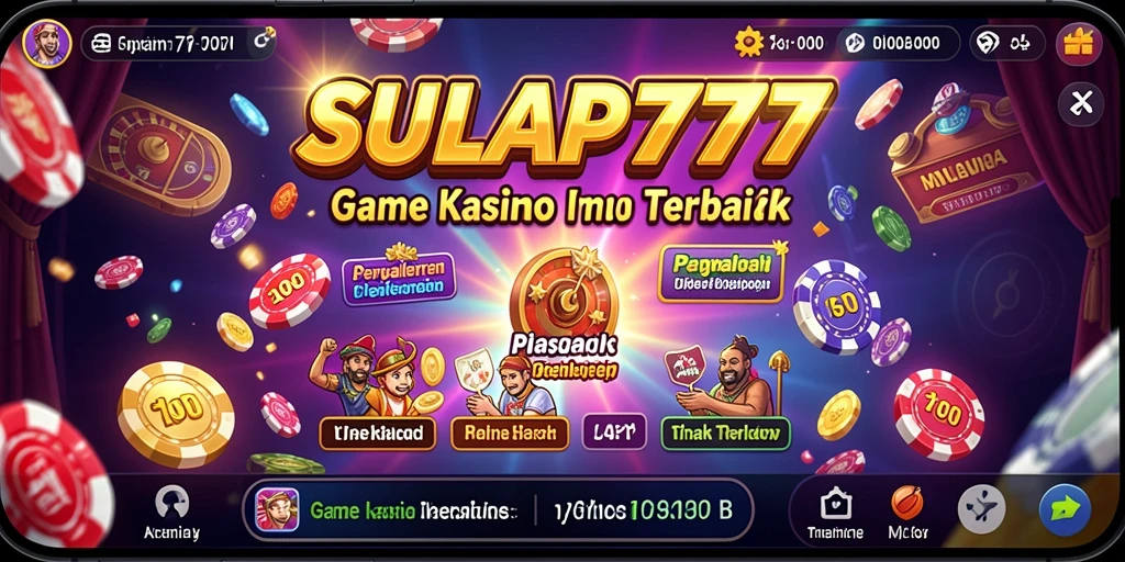 Tampilan menarik dari gameplay SULAP777 yang memukau.