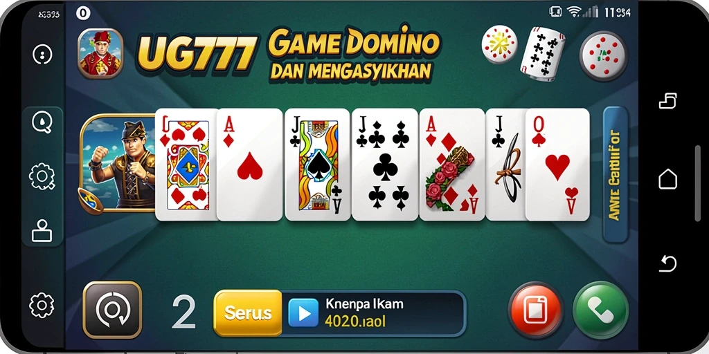 Tampilan gameplay seru dari UG777 dengan strategi Domino yang mendebarkan.