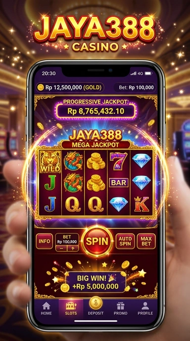 Tampilan antarmuka pusat unduh jaya388 yang menarik.